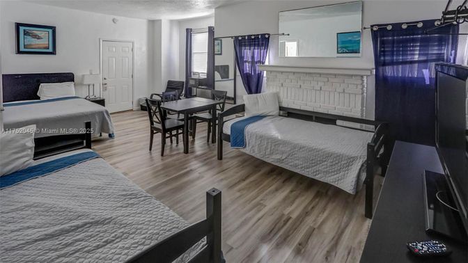 Bedroom, Dining room, Interior, Wood Texture Flooring