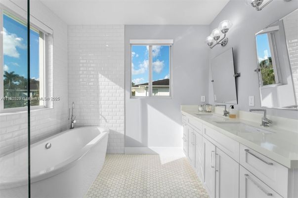 Bathroom, Dual Sink Vanities, Interior