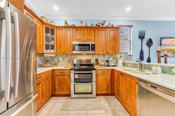 Interior, Kitchen, Recessed Lighting, Stainless Steel Appliances
