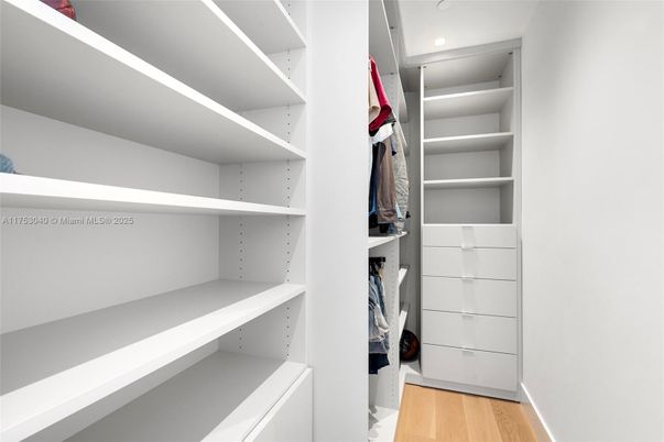 Interior, Recessed Lighting, Walk-in Closets, Wood Texture Flooring