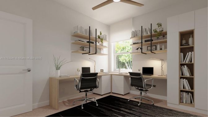 Home Office, Interior