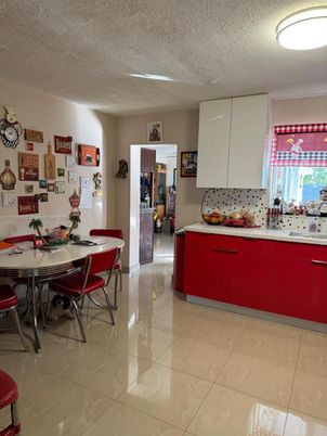 Dining room, Interior, Kitchen