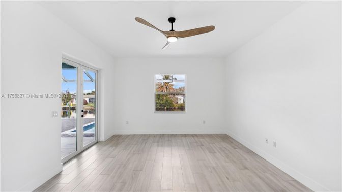 Empty room, Interior, Wood Texture Flooring