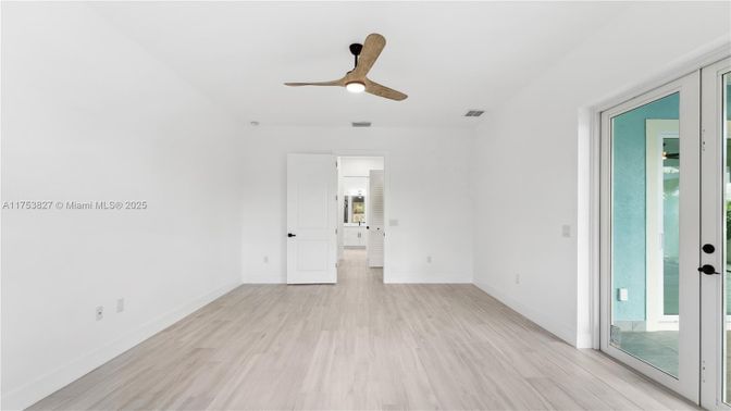 Empty room, Interior, Wood Texture Flooring