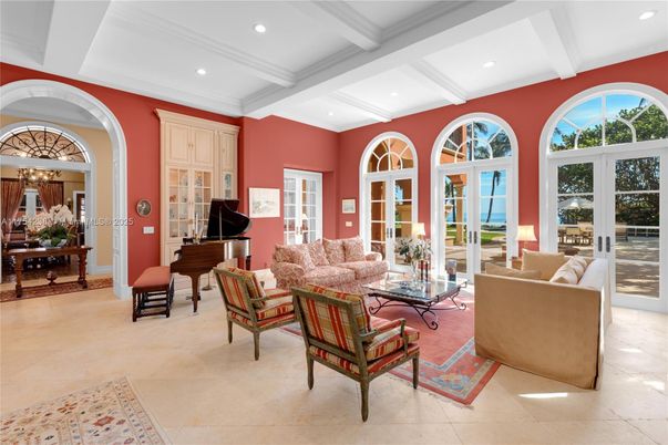Interior, Living room, Piano, Recessed Lighting