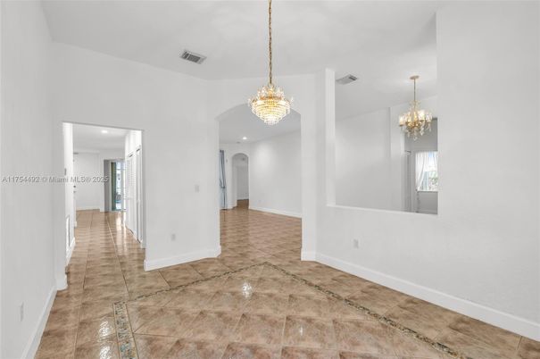 Chandelier, Interior, Recessed Lighting