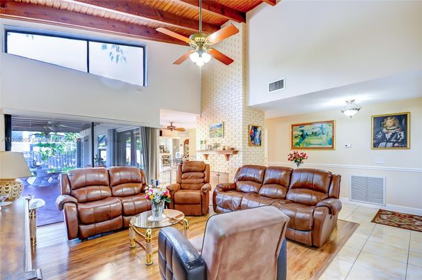 Fireplace, Interior, Living room, Stone Walls, Wooden Beams, Wooden Ceilings, Wood Texture Flooring