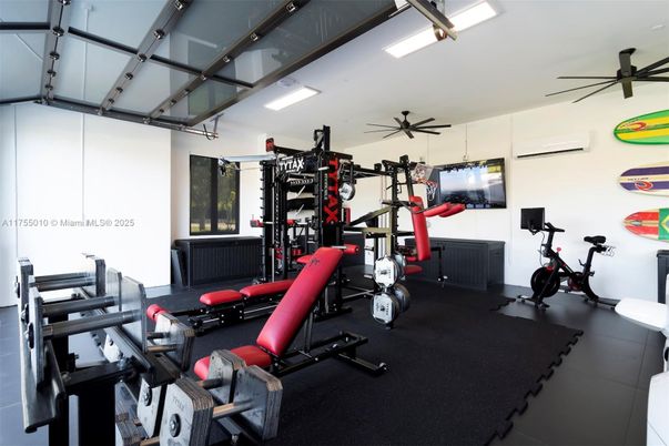 Fitness Equipment, Gym, Interior