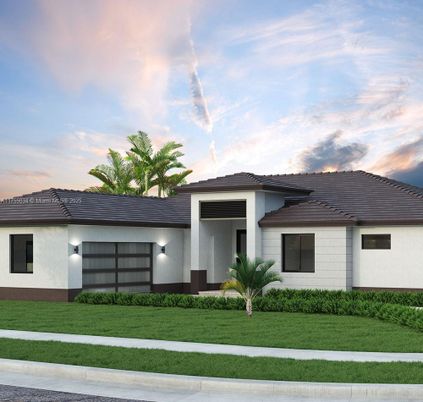 Attached, Exterior, Facade, Ranch