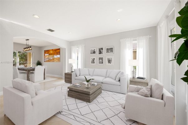 Dining room, Interior, Living room, Pendant Lights, Recessed Lighting