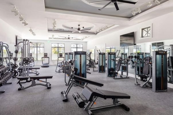 Fitness Equipment, Gym, Interior