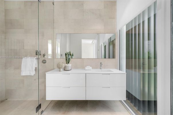 Bathroom, Glass Shower, Interior