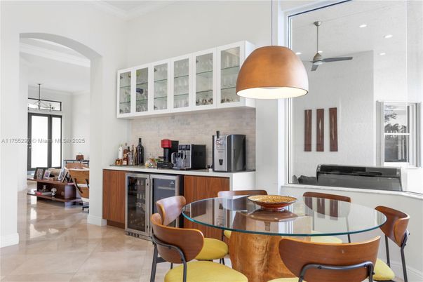 Dining room, Interior, Kitchen, Pendant Lights, Recessed Lighting