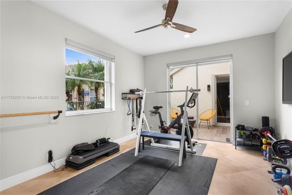 Fitness Equipment, Interior, Recessed Lighting