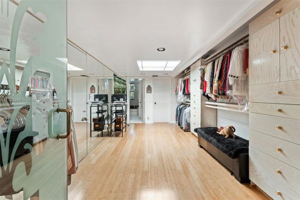 Interior, Recessed Lighting, Walk-in Closets, Wood Texture Flooring
