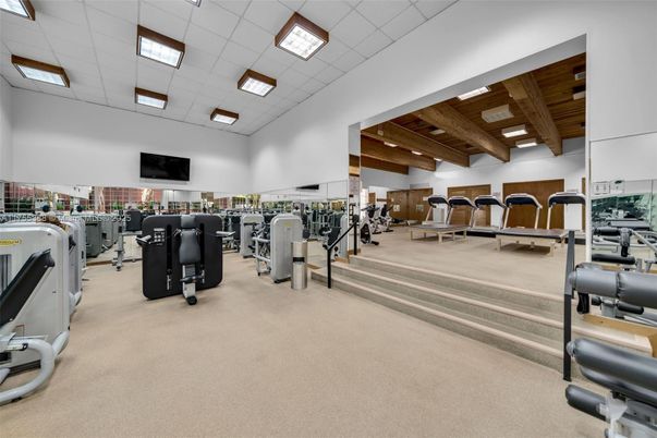 Fitness Equipment, Gym, Interior