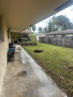 Backyard, Exterior