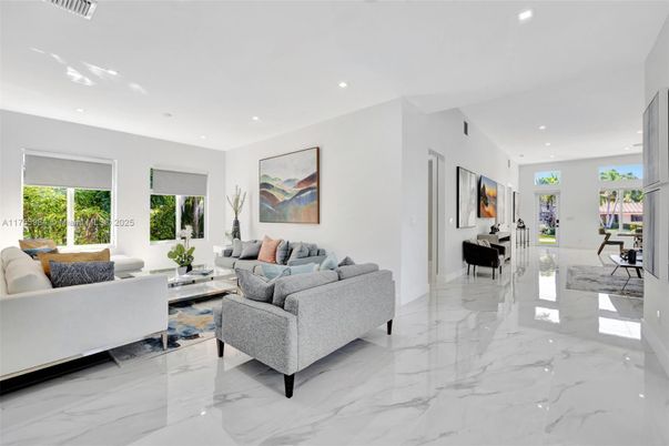 Interior, Living room, Marble, Recessed Lighting