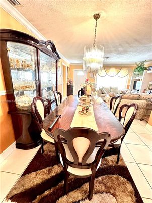 Chandelier, Dining room, Interior