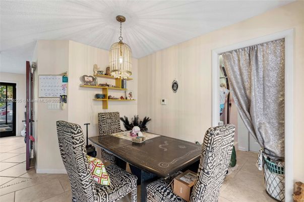 Dining room, Interior