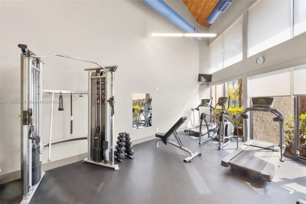 Fitness Equipment, Gym, Interior