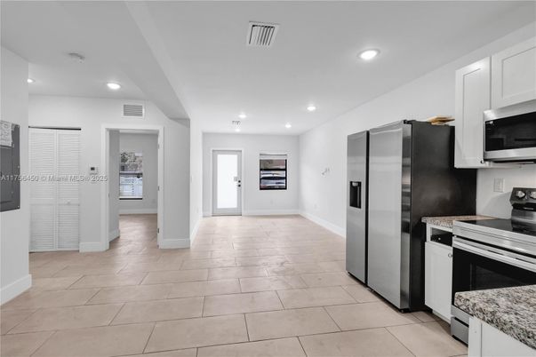Interior, Kitchen, Recessed Lighting, Stainless Steel Appliances