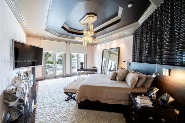 Bedroom, Interior, Pendant Lights, Recessed Lighting