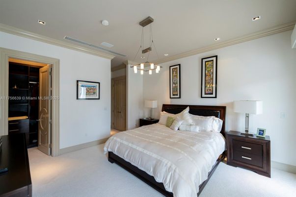 Bedroom, Interior, Pendant Lights, Recessed Lighting