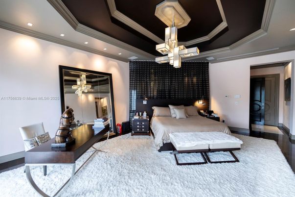 Bedroom, Interior, Pendant Lights, Recessed Lighting