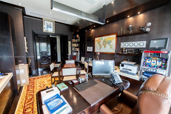 Home Office, Interior, Recessed Lighting