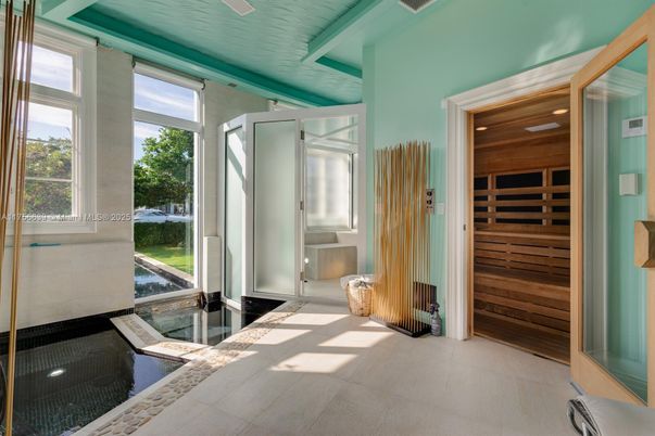 Interior, Recessed Lighting, Sauna Room