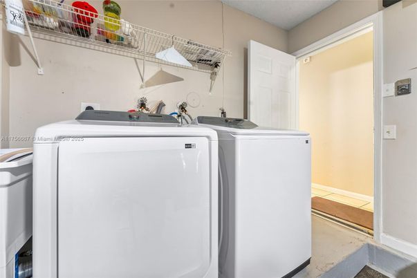 Interior, Washer