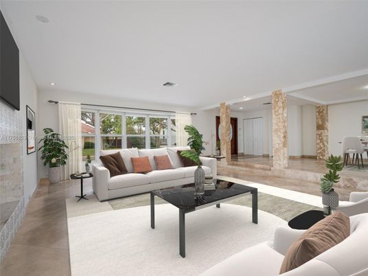 Dining room, Interior, Living room, Recessed Lighting