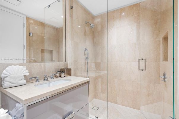 Bathroom, Glass Shower, Interior