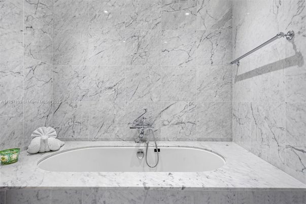 Bathroom, Interior, Marble Walls