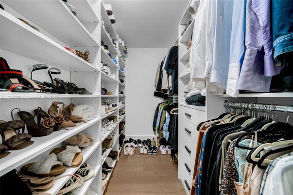 Interior, Walk-in Closets, Wood Texture Flooring