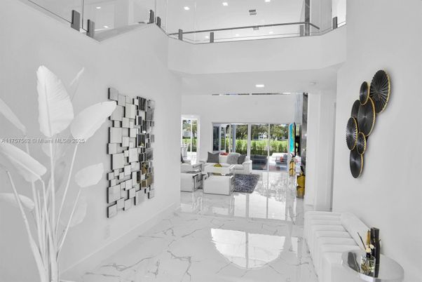 Interior, Living room, Marble, Recessed Lighting