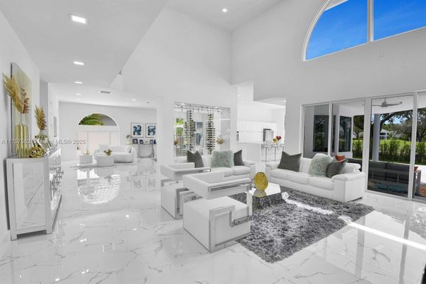 Interior, Living room, Marble, Recessed Lighting