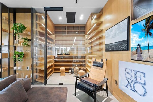 Interior, Recessed Lighting, Wooden Walls