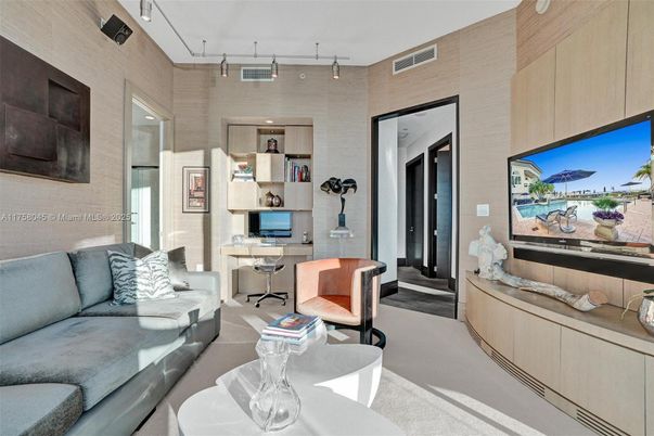Home Office, Interior, Living room