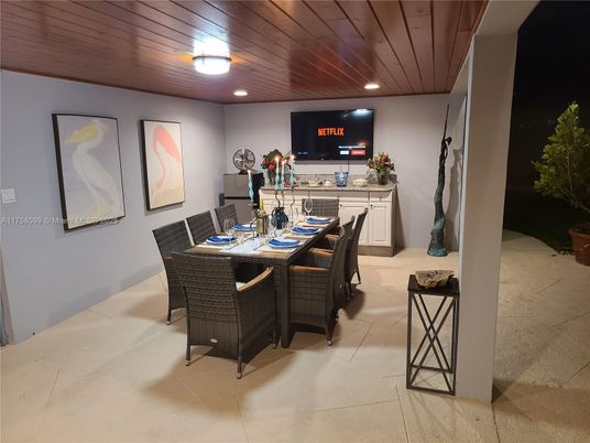 Exterior, Interior, Recessed Lighting, Wooden Ceilings