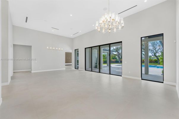 Chandelier, Empty room, Interior, Pendant Lights, Recessed Lighting