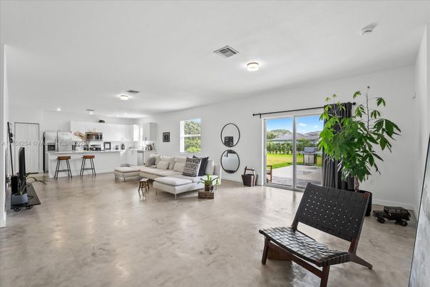 Interior, Kitchen, Living room, Recessed Lighting