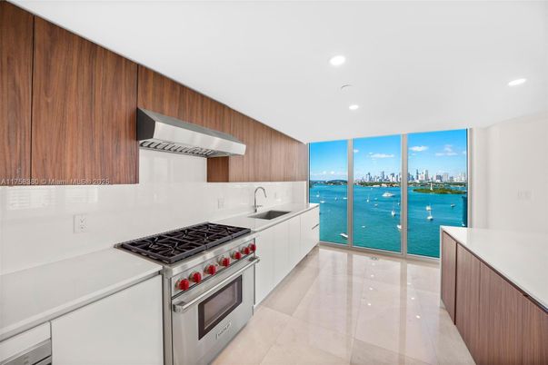Interior, Kitchen, Recessed Lighting, Stainless Steel Appliances, Water
