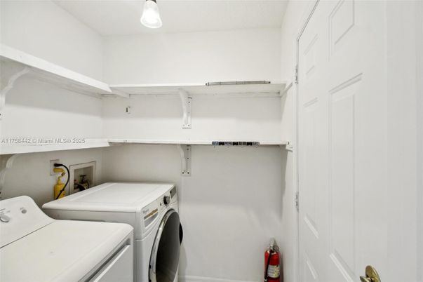 Interior, Washer
