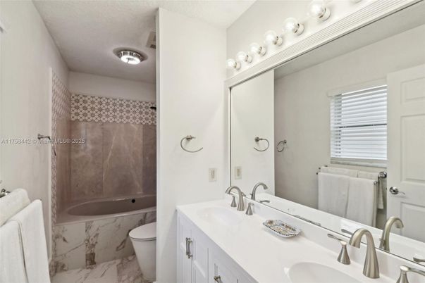 Bathroom, Dual Sink Vanities, Interior, Marble