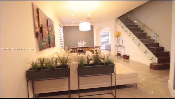 Dining room, Interior, Pendant Lights, Recessed Lighting