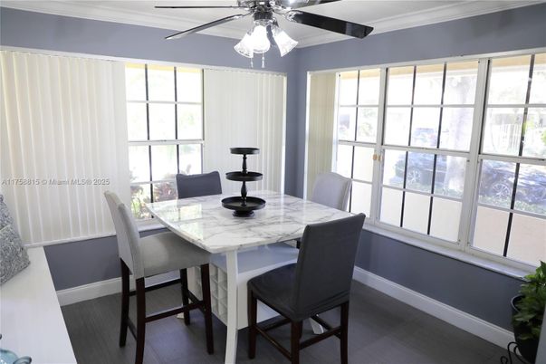 Dining room, Interior, Wood Texture Flooring