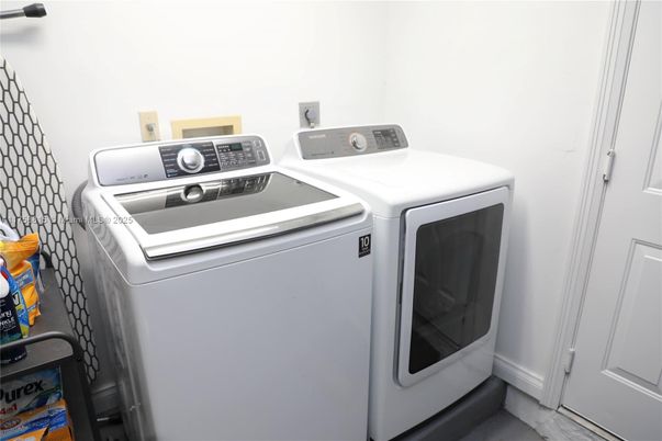 Interior, Washer