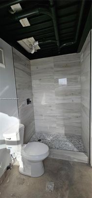 Bathroom, Interior, Wooden Walls